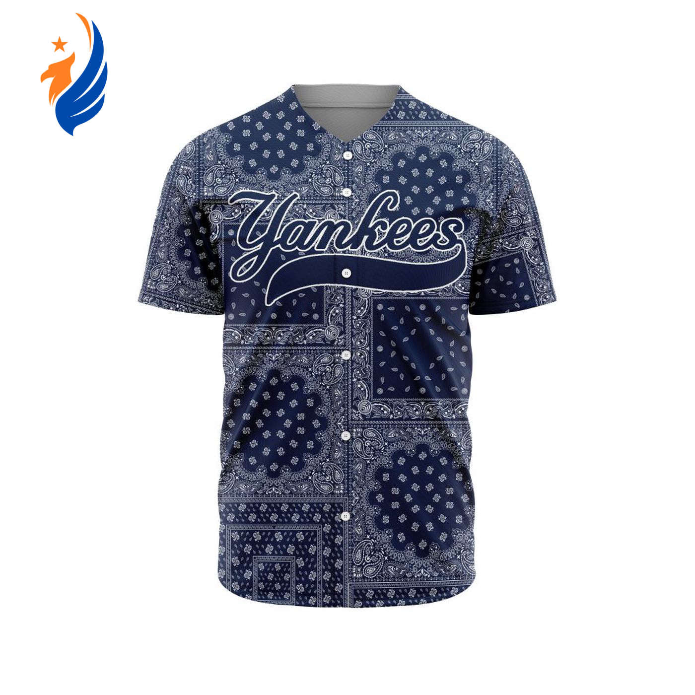 MLB New York Yankees Special Paisley Design Baseball Jersey Gift for Men Women - Bafud