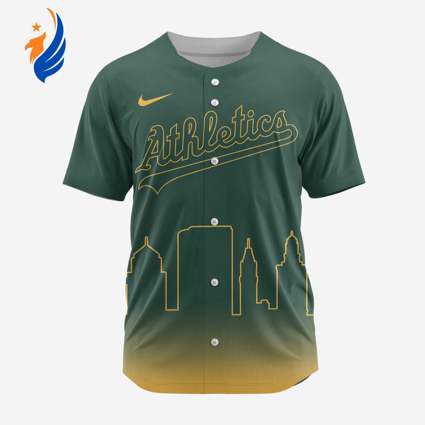 MLB Oakland Athletics Special City Edition Concept Baseball Jersey Gift for Men Women - Bafud