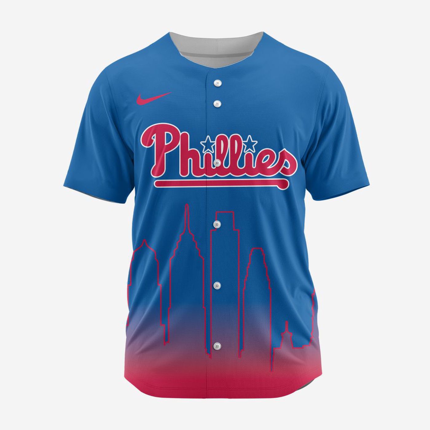 MLB Philadelphia Phillies Special City Edition Concept Baseball Jersey Gift for Men Women - Bafud