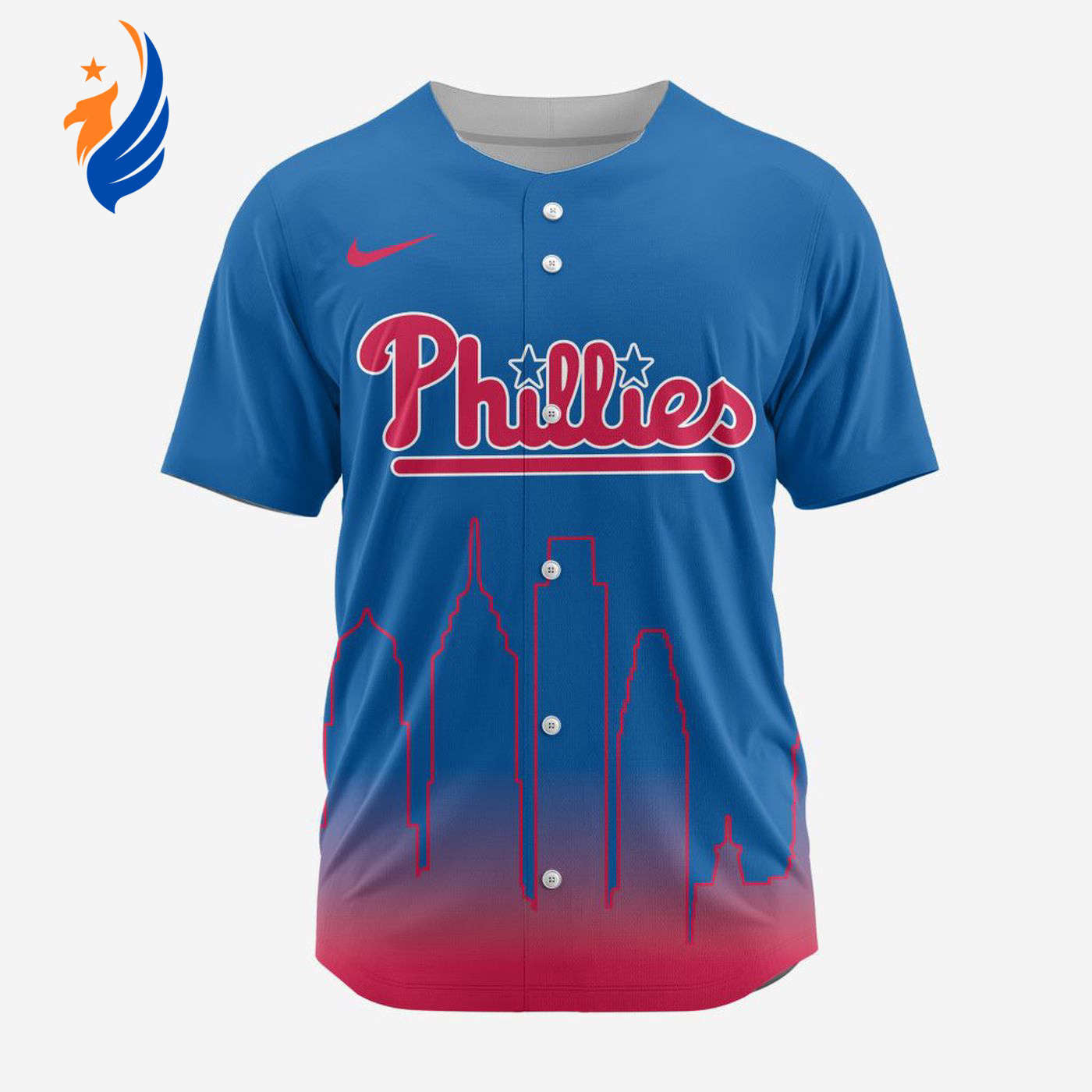 MLB Philadelphia Phillies Special City Edition Concept Baseball Jersey Gift for Men Women - Bafud