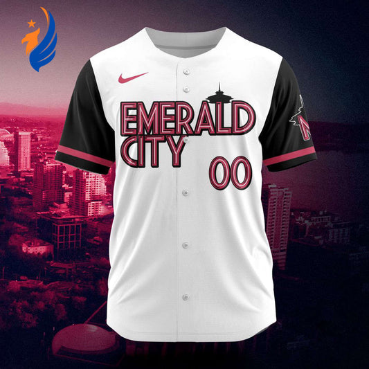 MLB Seattle Mariners Personalized City Connect Concept Design Baseball Jersey Gift for Men Women - Bafud