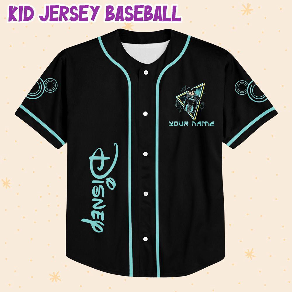 Customize Your Style with Personalized Mickey Tron Baseball Jersey Shirts – Stand Out on the Field! - Bafud