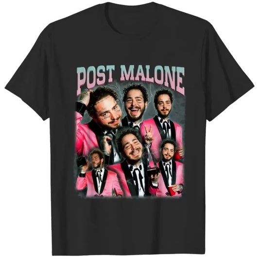 post malone shirt post malone tshirt,Post Malone Vintage Graphic Tee, Post Malone Retro Rapper,Top Menswear Underwear Streetwear