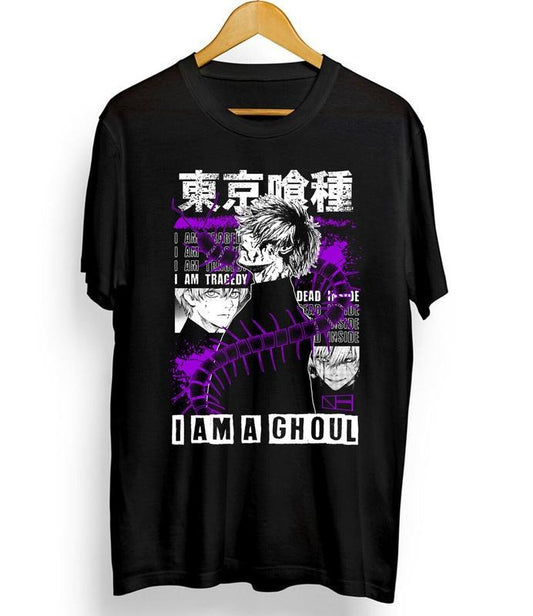 tokyo ghoul New T-Shirt S-4XL ,kaneki ken,anime, japan,otaku,Graphic tee,Black