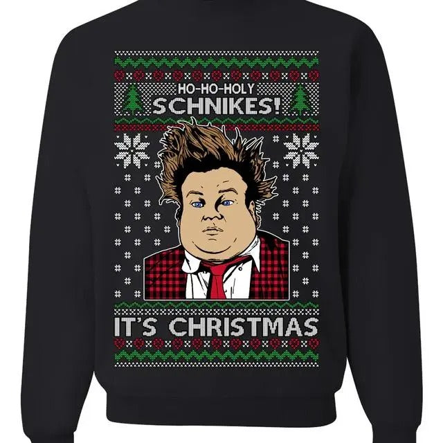 Ho Ho Holy Schnikes Funny 90s Classic Tommy Boy Movie Ugly Christmas sweatshirt/hoodie/tshirt