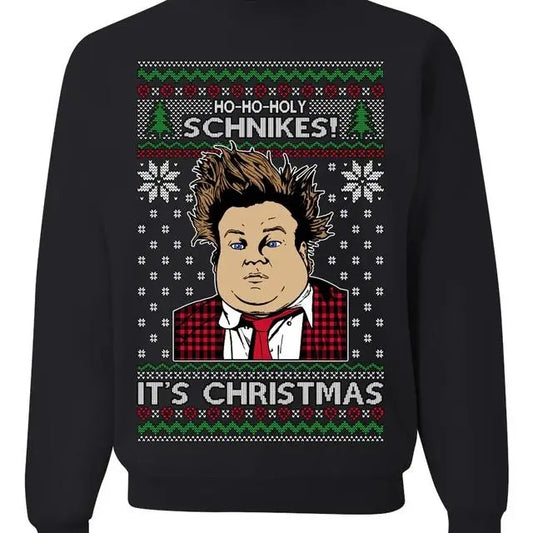 Ho Ho Holy Schnikes Funny 90s Classic Tommy Boy Movie Ugly Christmas sweatshirt/hoodie/tshirt