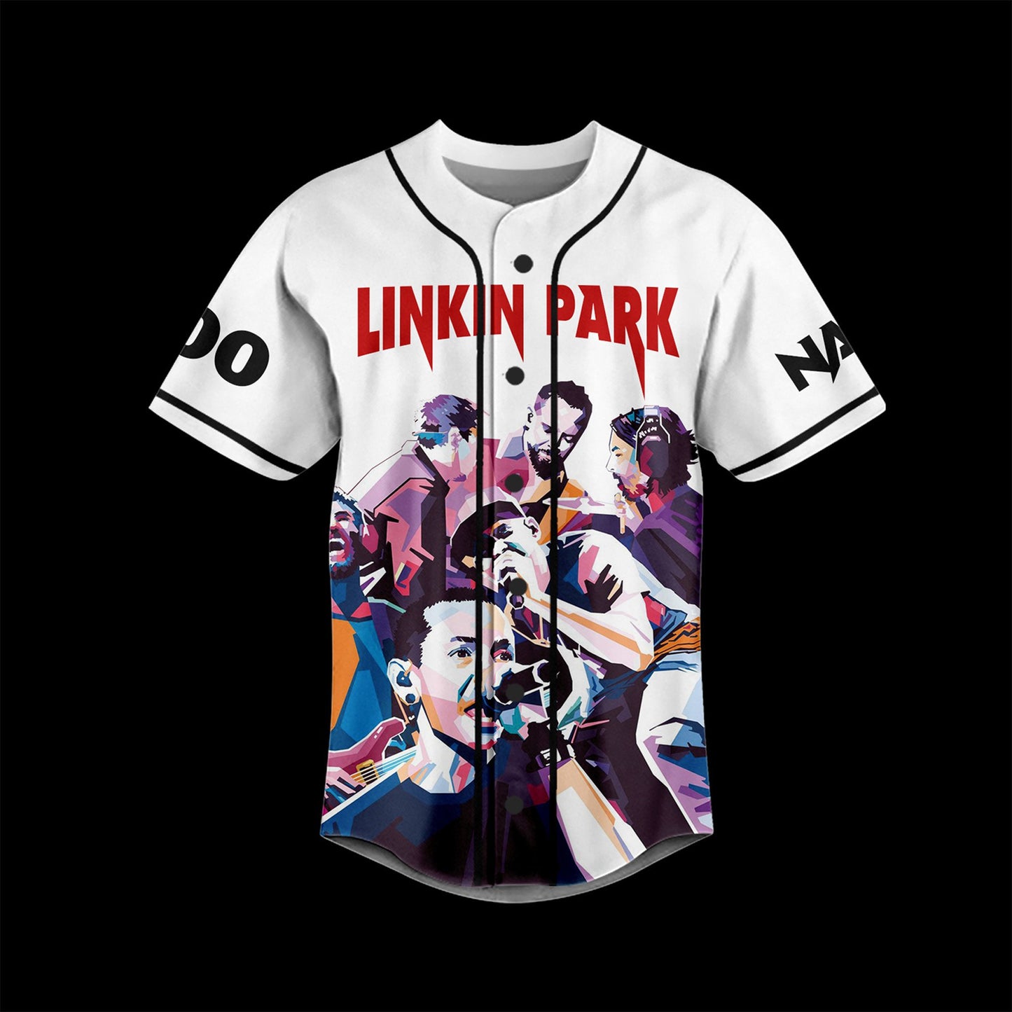 Unique Cool Design Linkin Park Music Baseball Jersey