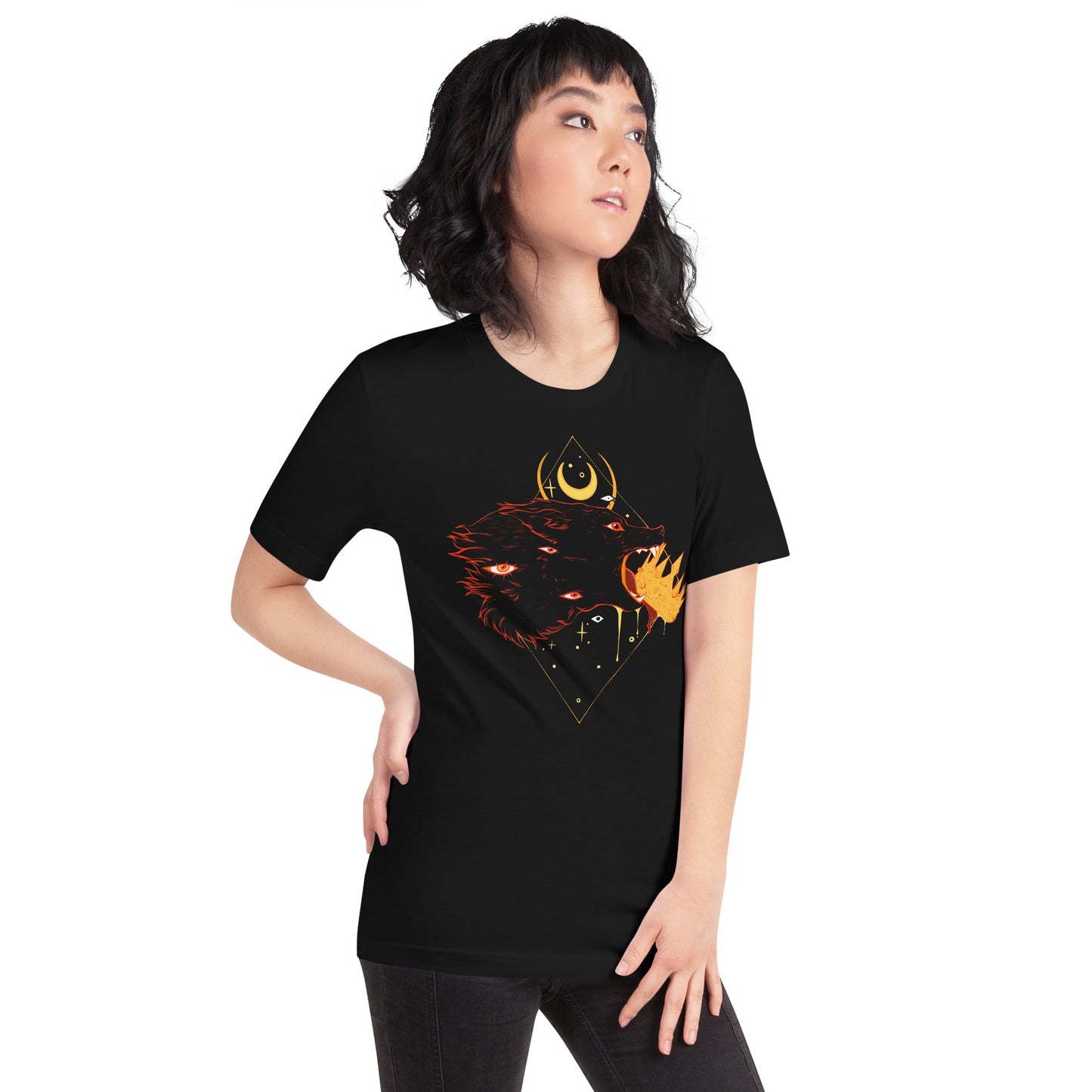 No Kings Wolf, No Text, Unisex T-Shirt