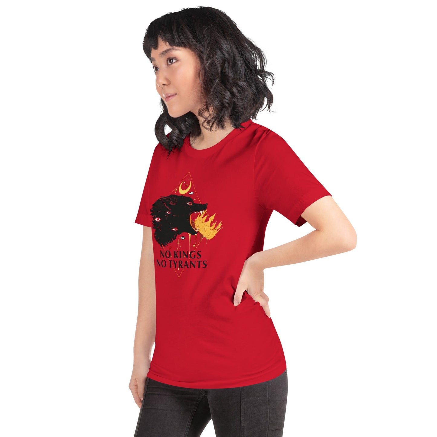 No Kings Wolf, Unisex T-Shirt